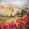 <span>[Sold]</span> Poppies in Tuscany
